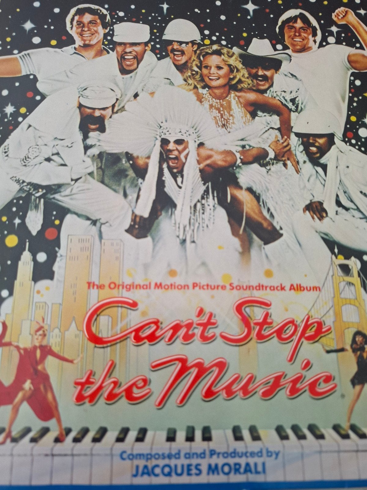 Village People Can't stop the music lp, Ophalen of Verzenden, LP