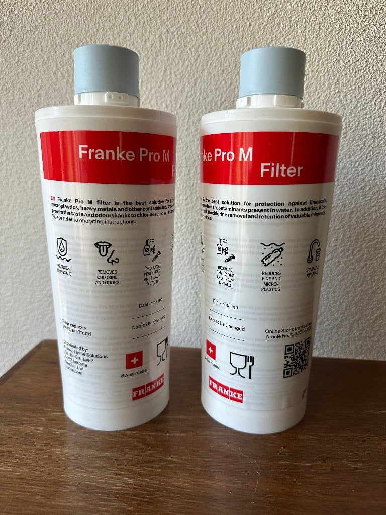 2 stuks Franke Pro M filters, Ophalen of Verzenden, Nieuw