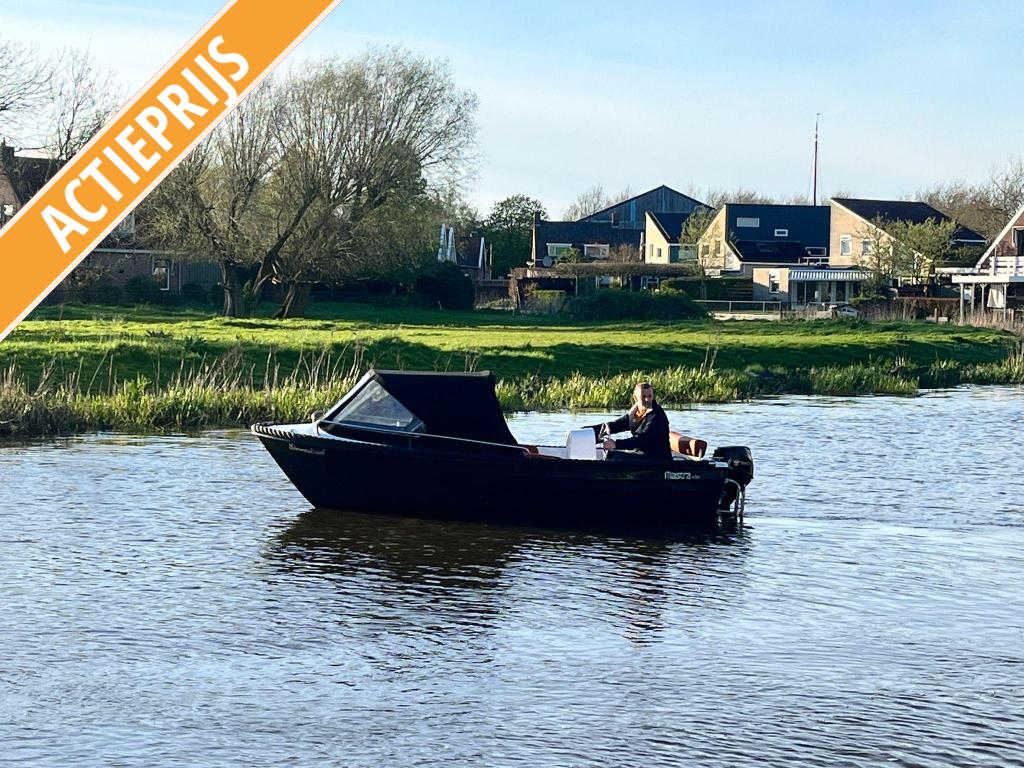Demo aanbieding Mastra 470 Vaarklaar met Tohatsu 9.8pk, Watersport en Boten, Industriepark5A, Info@nauticabolsward.nl, Nauticabolsward