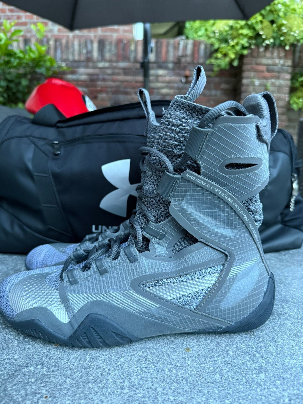 Nike HyperKO 2 Iron Grey/Silver | Maat 44 |, Ophalen of Verzenden, Zo goed als nieuw, Boksschoenen