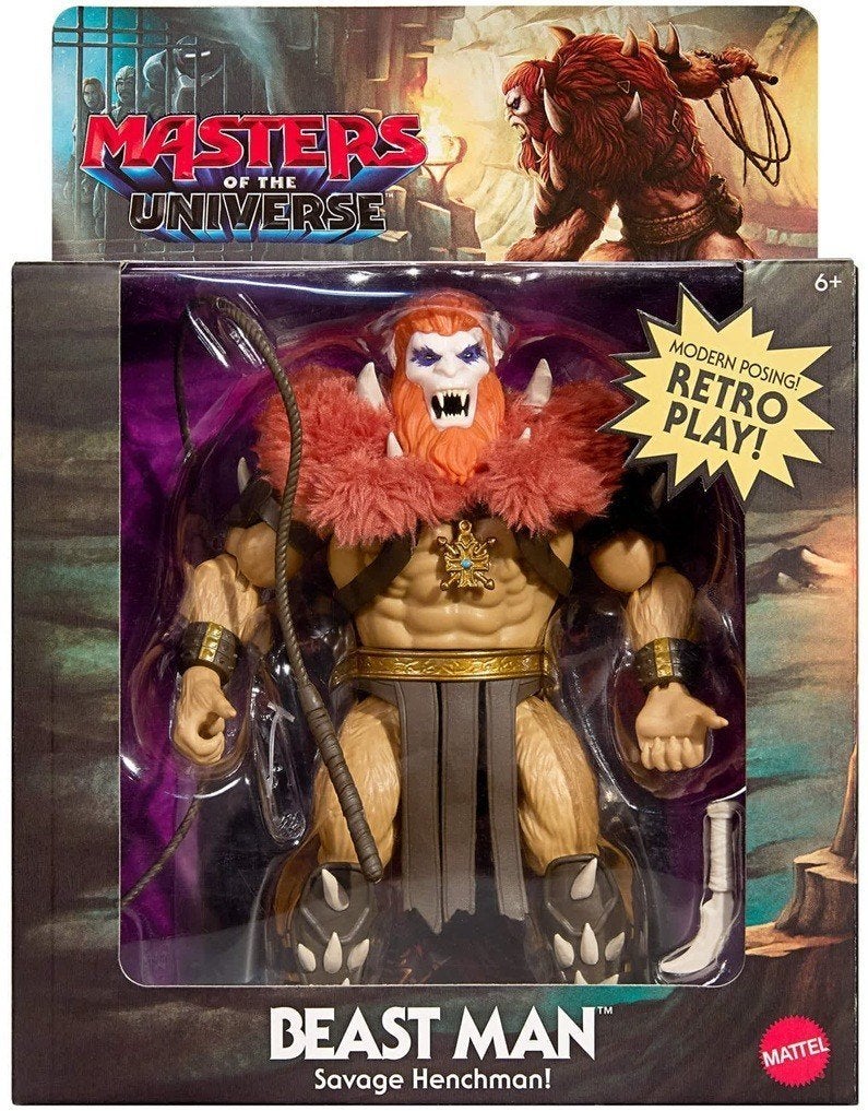 Mattel 'Masters Of The Universe'  BEAST MAN DELUXE EXCLUSIVE, Verzenden, Nieuw, Film, Actiefiguur of Pop