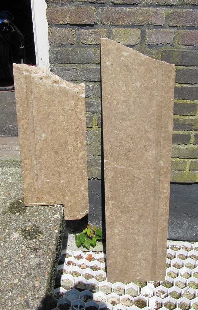 Marmeren vensterbank, Ophalen, Gebruikt, 100 tot 150 cm, Hardsteen