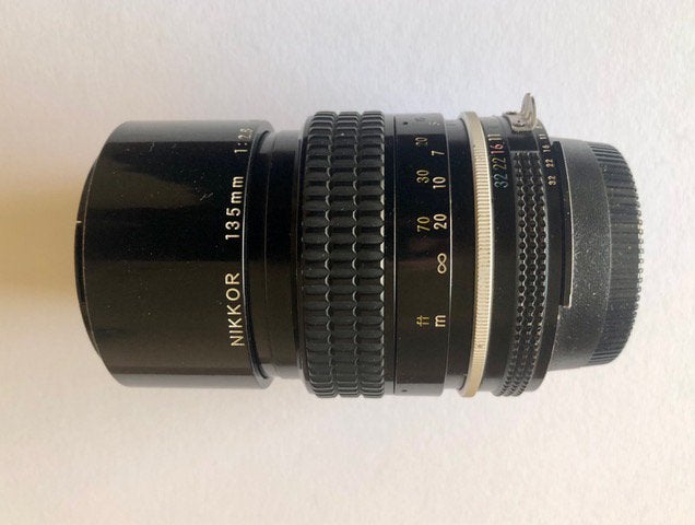 Nikkor 135mm / F 2.8 geschikt voor analoge Nikon camera’s, Ophalen, Overige merken, Gebruikt, Telelens