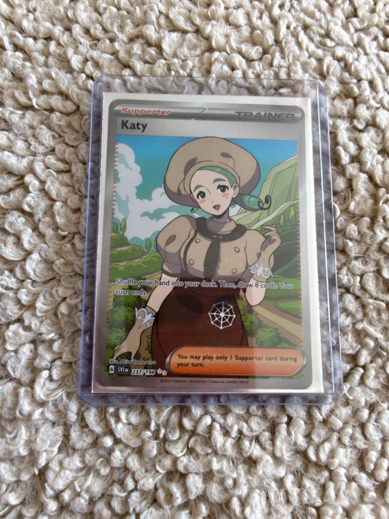 Katy 237/198 - Pokémon Trainer Kaart, Ophalen of Verzenden, Zo goed als nieuw, Losse kaart