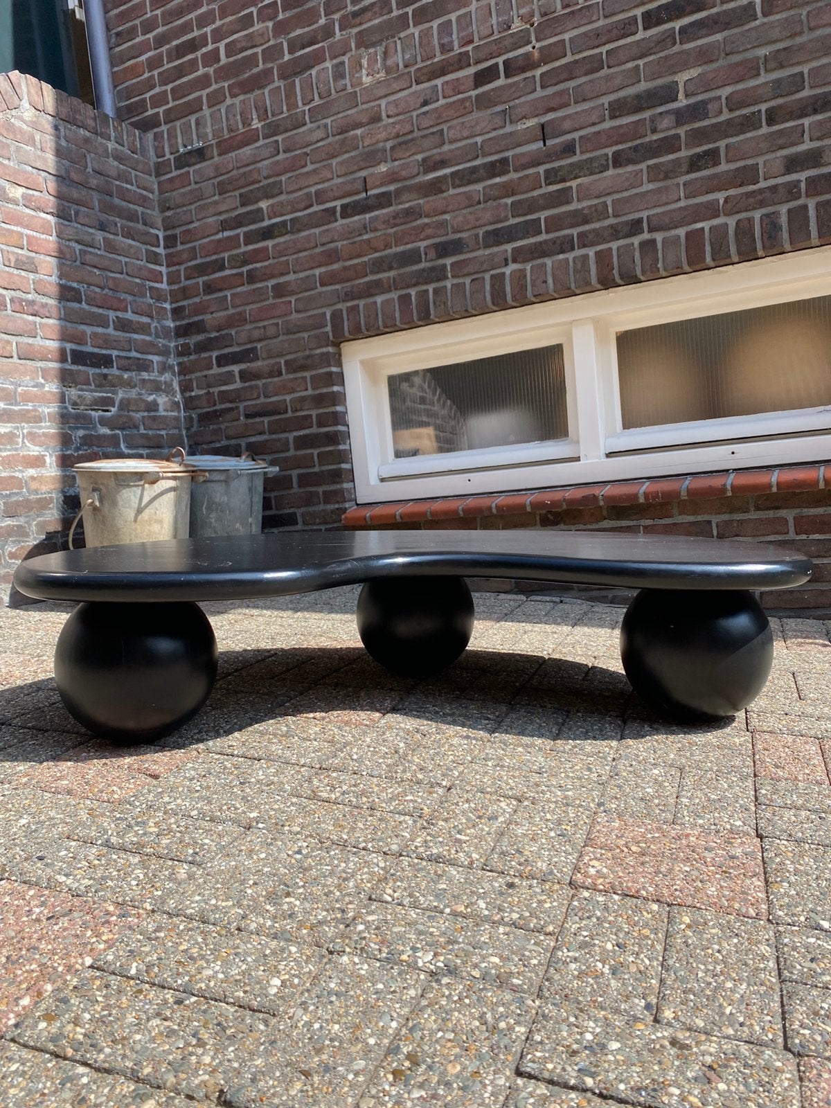 Bollen salontafel, Ophalen, Zo goed als nieuw, Hout