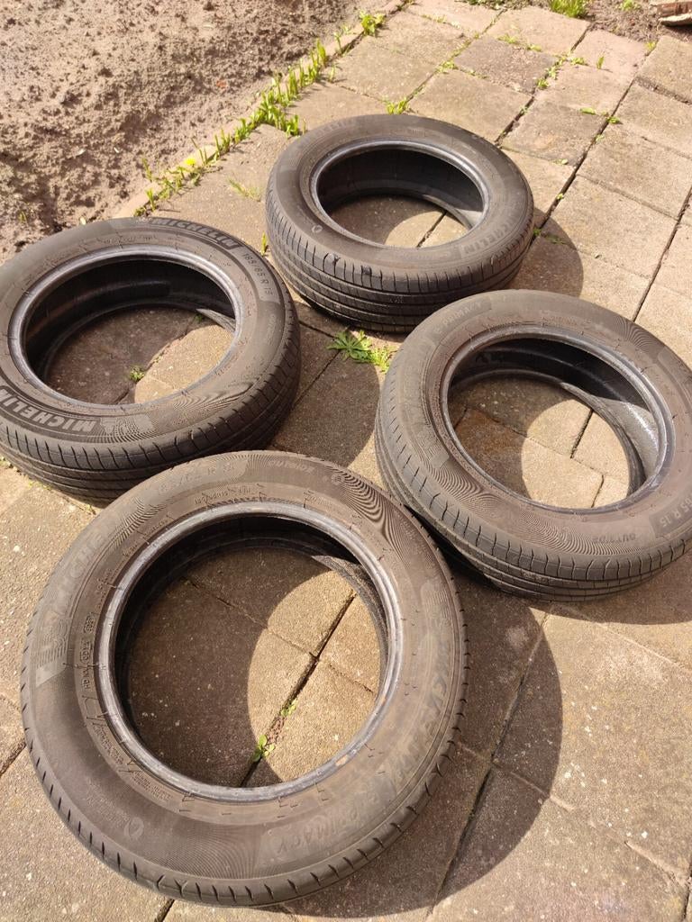 Michelin zomerbanden, type 185/65 R 15. (4stuks), Auto-onderdelen, Banden en Velgen, Gebruikt, 15 inch, Band(en), Personenwagen