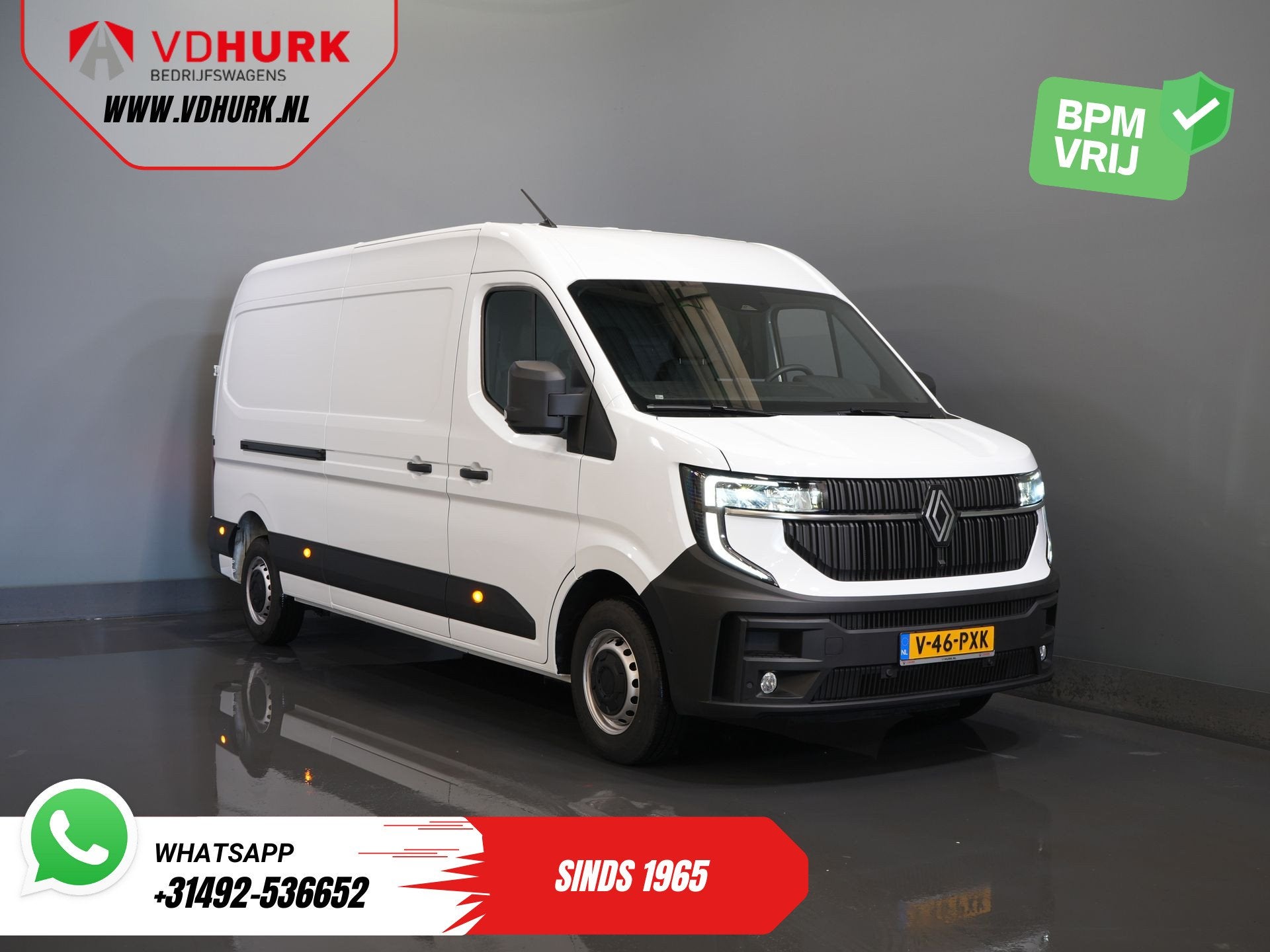 Renault Master 2.0 dCi 150 pk L3H2 LED/ Carplay/ Navi/ Camer, Voorwielaandrijving, 1998 cc, Stof, Gebruikt