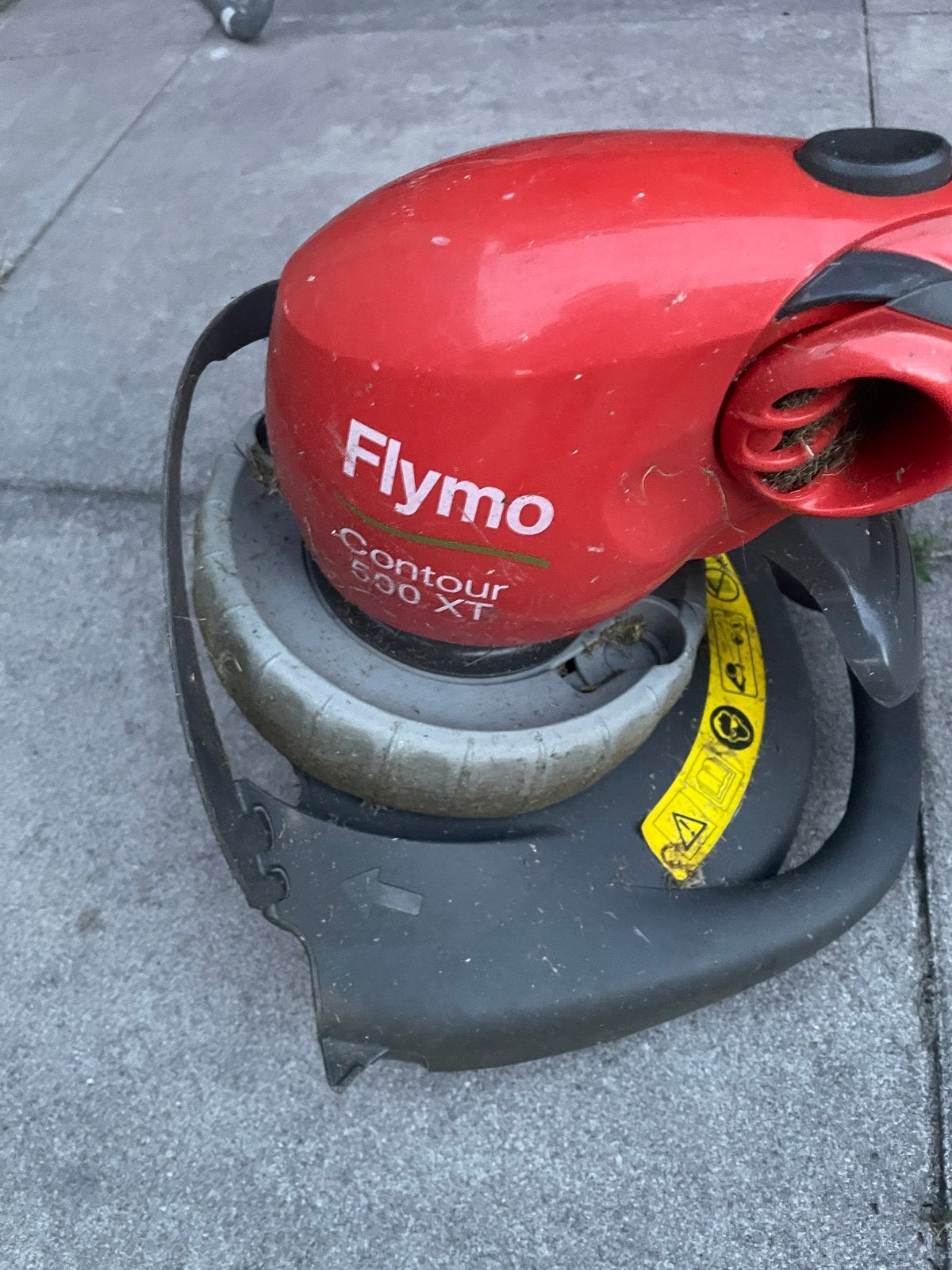 Flymo Contour 500 XT Elektrische Grastrimmer, Ophalen of Verzenden, Gebruikt, 30 tot 50 cm, Elektrisch