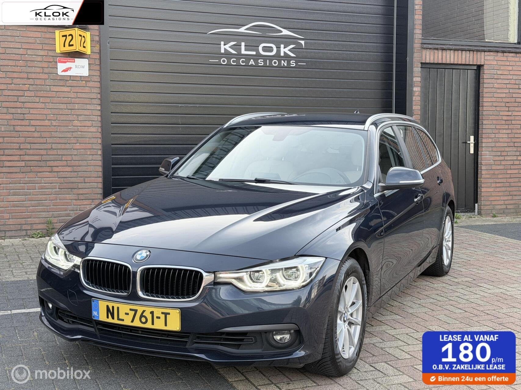 BMW 3-serie Touring 318i Centennial Executive Trekhaak Cruis, Auto's, Automaat, Blauw, 1465 kg, 19 km/l