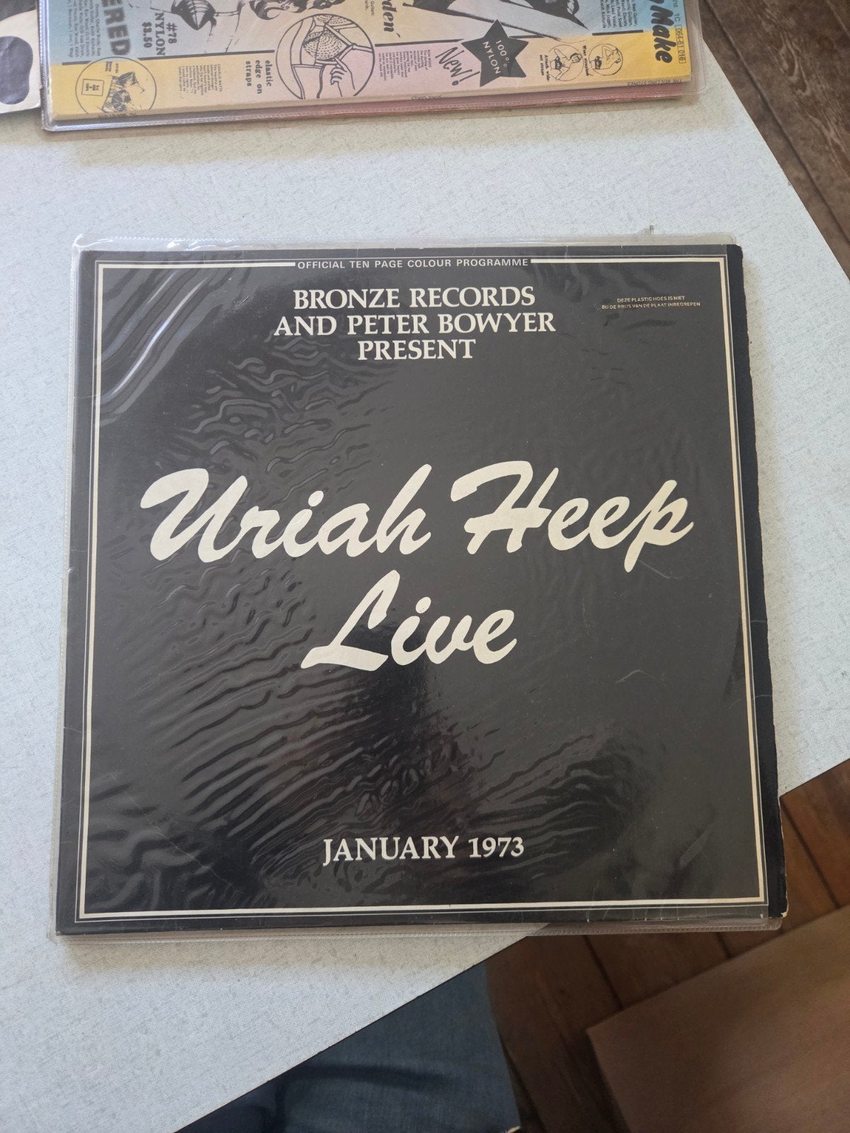 Uriah Heep Live - Originele LP uit 1973, LP, Gebruikt, Hard Rock, Originele persing
