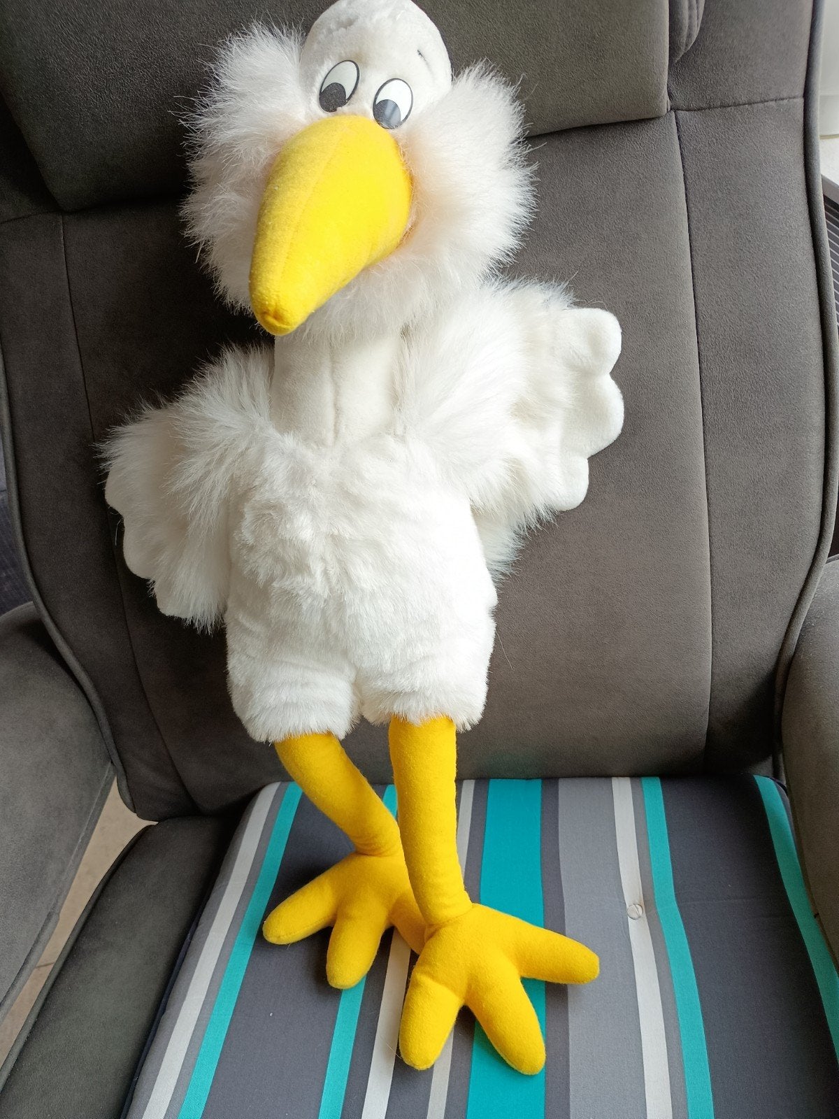 Vintage Ooievaar Knuffel USA - Eind Jaren '70, Ophalen of Verzenden, Overige typen