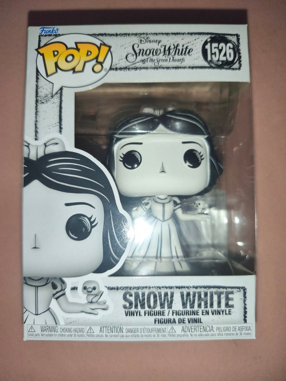Funko Pop! Disney Sneeuwwitje 1526 Sketch Edition, Verzenden, Nieuw