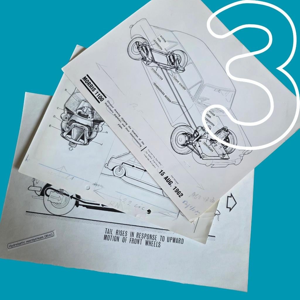 Austin Morris 1100 - technische documentatie, Ophalen of Verzenden