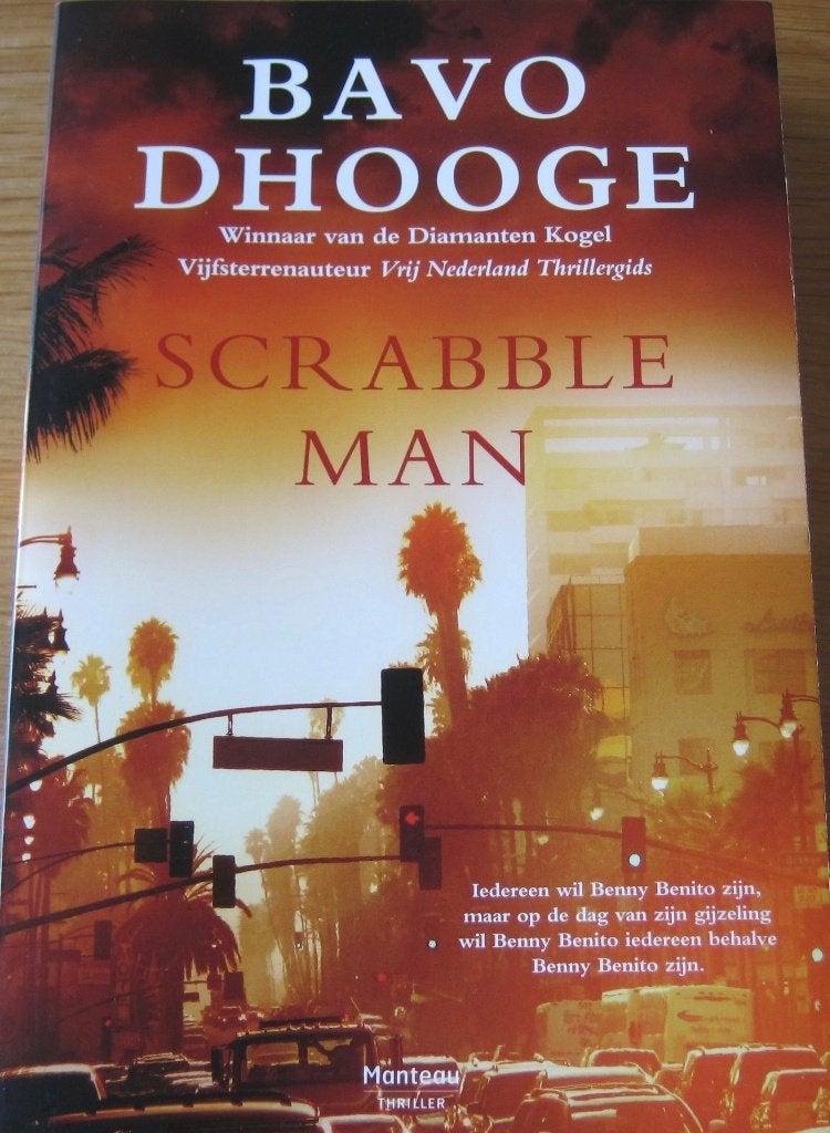 Bavo Dhooge - Scrabble man - nieuwe Belgische top thriller, België, Nieuw, Ophalen of Verzenden, Bavo Dhooge