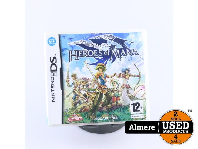 Nintendo DS Game: Heroes Of Mana, Nintendo, Zo goed als nieuw, Support@nintendo.com, 11-1 Hokotate-cho, Kamitoba, Minami-ku
Kyoto 601-8501
Japan