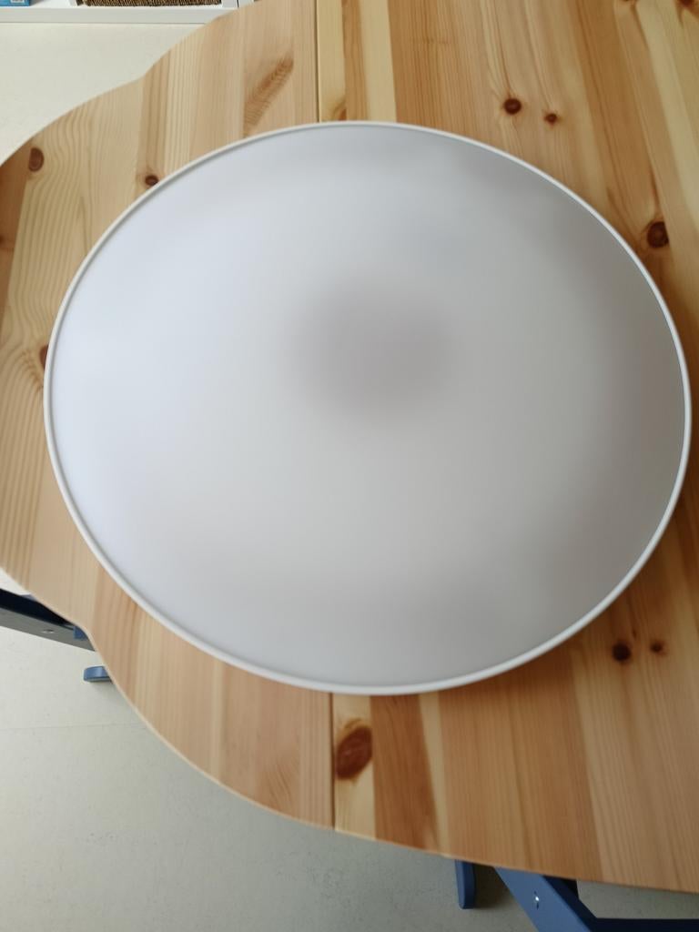 Ikea plavond lamp nymane 45 cm, Ophalen, Rond, Hout