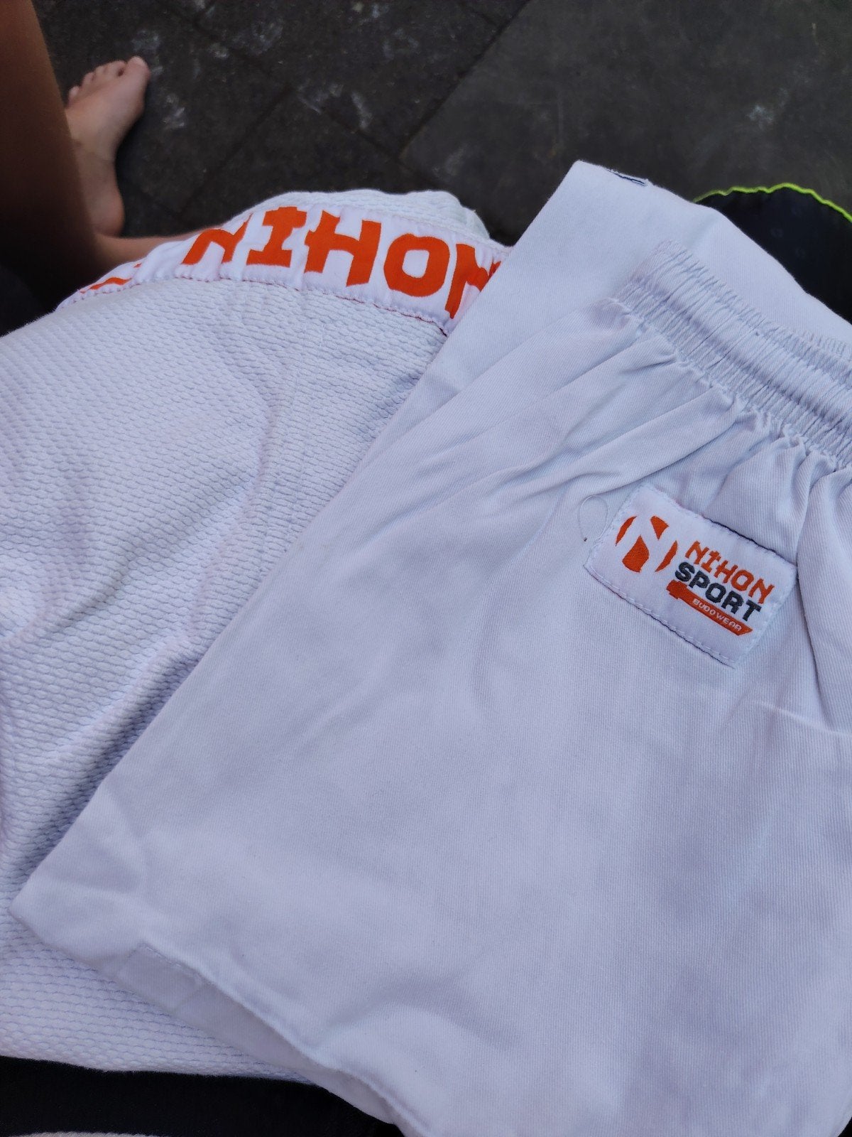 Judo pak Nihon Rei 140cm, Ophalen, Judo, Vechtsportpak, Zo goed als nieuw
