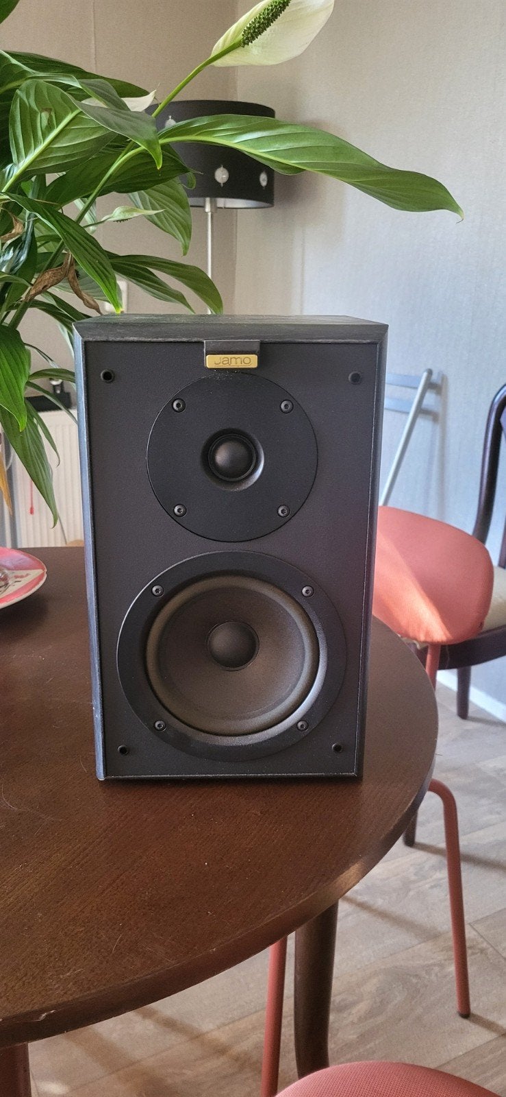 Jamo Cornet 40 II Boekenplank Luidsprekers, Gebruikt, Ophalen of Verzenden, 60 tot 120 watt, Basreflex