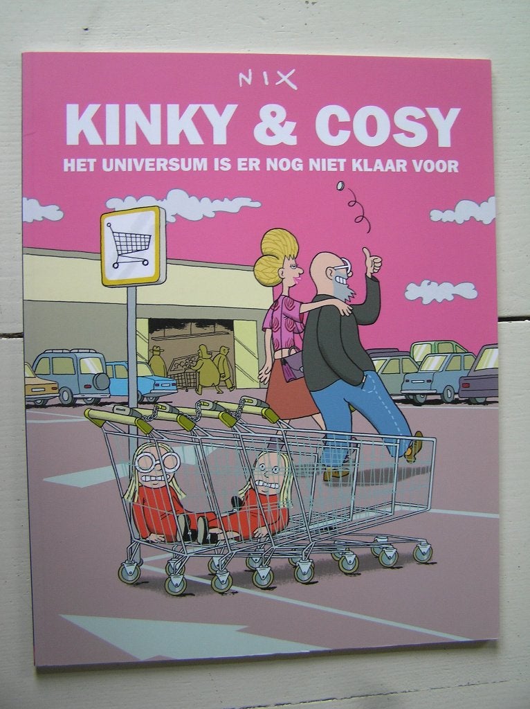 Kinky & Cosy. 4. Het universum is er nog niet klaar voor., Eén stripboek, Ophalen of Verzenden, Nieuw