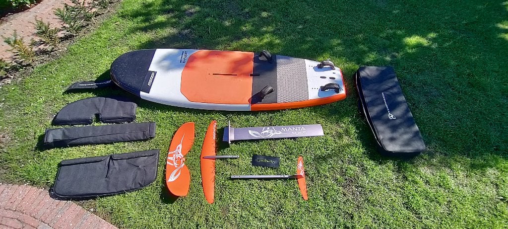 Windsurf foil board, Watersport en Boten, Ophalen, Gebruikt, Foil