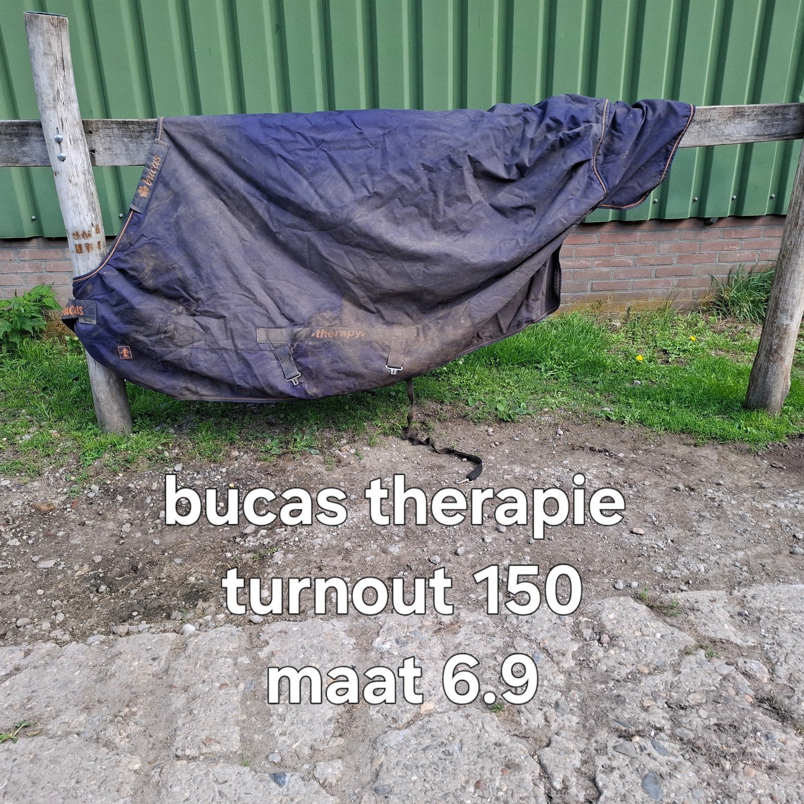 bucas therapy turnout 150 maat 6.9 /205, Ophalen of Verzenden, Gebruikt, Bucas