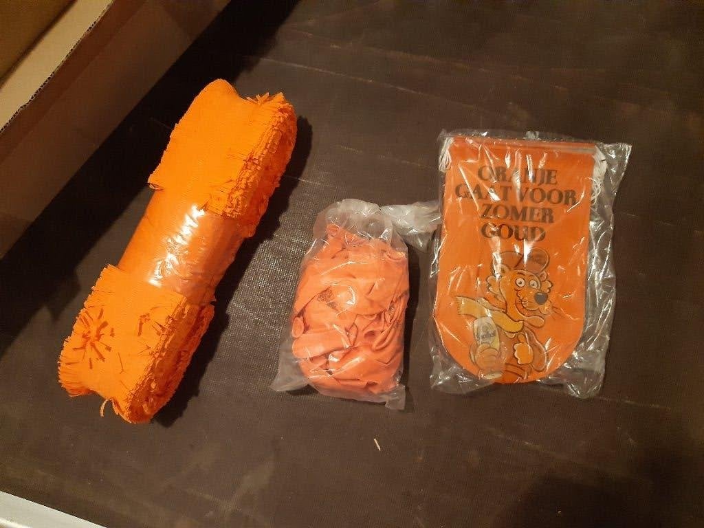Grolsch wk oranje voetbal pakket, Ophalen of Verzenden, Reclamebord, Plaat of Schild, Grolsch
