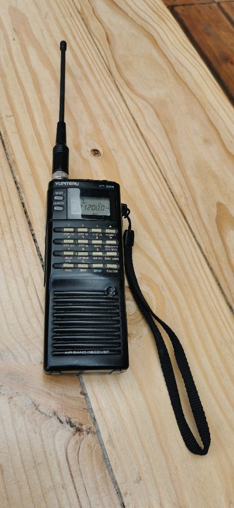 Yupiteru VT-225 Luchtvaart scanner, Ophalen of Verzenden, Gebruikt, Mobiele scanner, Yupiteru