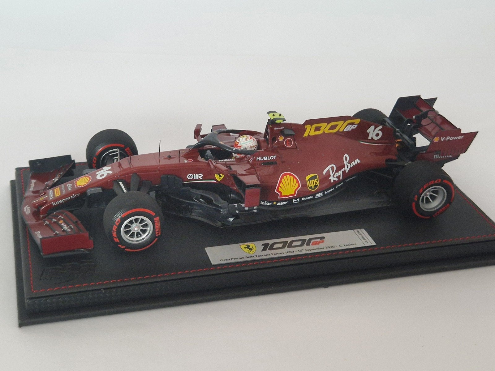 BBR 1:18 Ferrari SF1000 GP Tuscany 2020 Charles Leclerc, Hobby en Vrije tijd, Modelauto's | 1:18, Verzenden, Nieuw, Overige merken