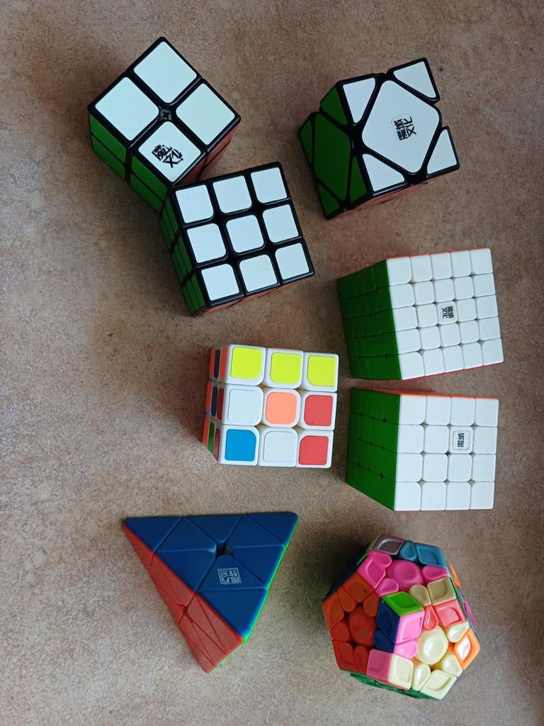 Grote Rubiks kubus collectie (13 stuks!!), Ophalen of Verzenden, Minder dan 500 stukjes