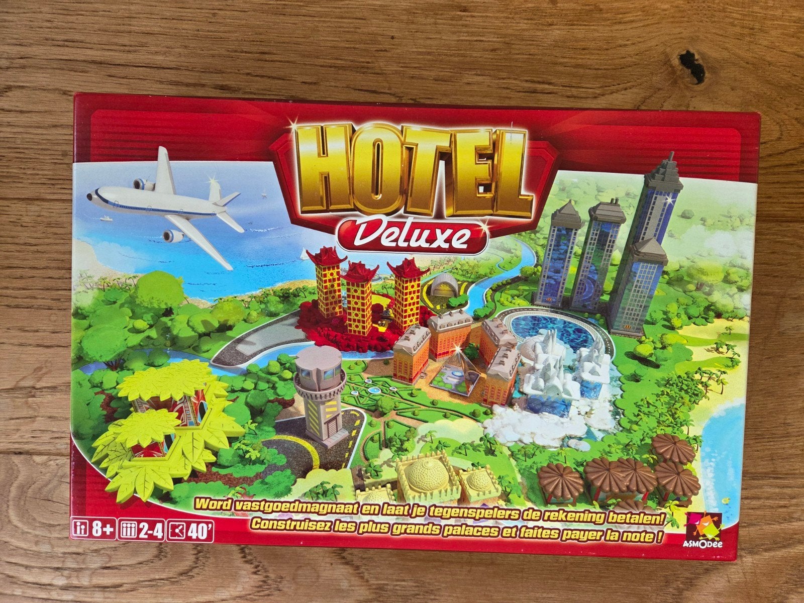 HOTEL DE LUXE, Hobby en Vrije tijd, Gezelschapsspellen | Bordspellen, Een of twee spelers, Ophalen of Verzenden, Zo goed als nieuw