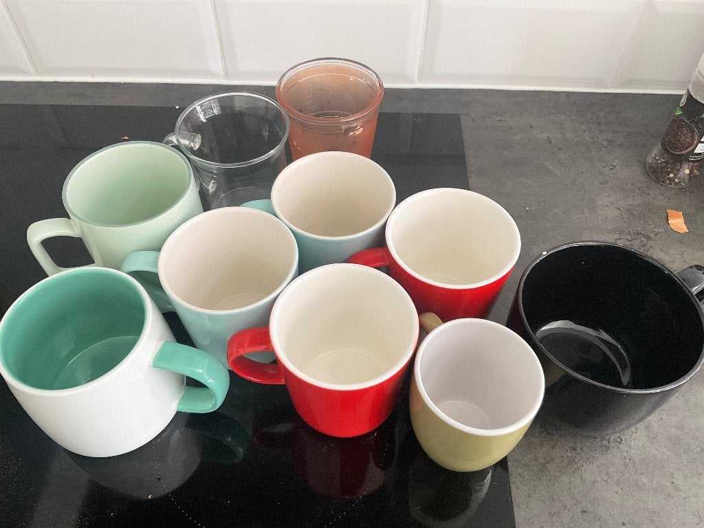 Diverse Mokken, Ophalen, Gebruikt, Overige stijlen, Kop(pen) en/of Schotel(s)