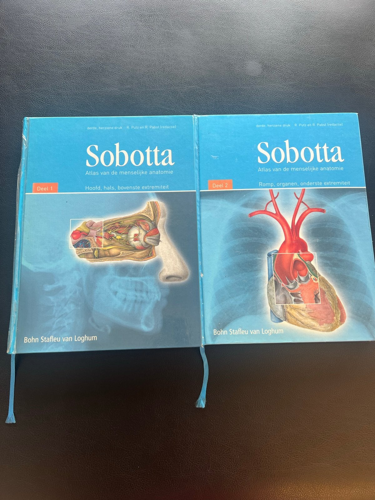 Sobotta Atlas van de Menselijke Anatomie, deel 1 & 2 (3e dru, Ophalen of Verzenden, Beta, Zo goed als nieuw, HBO