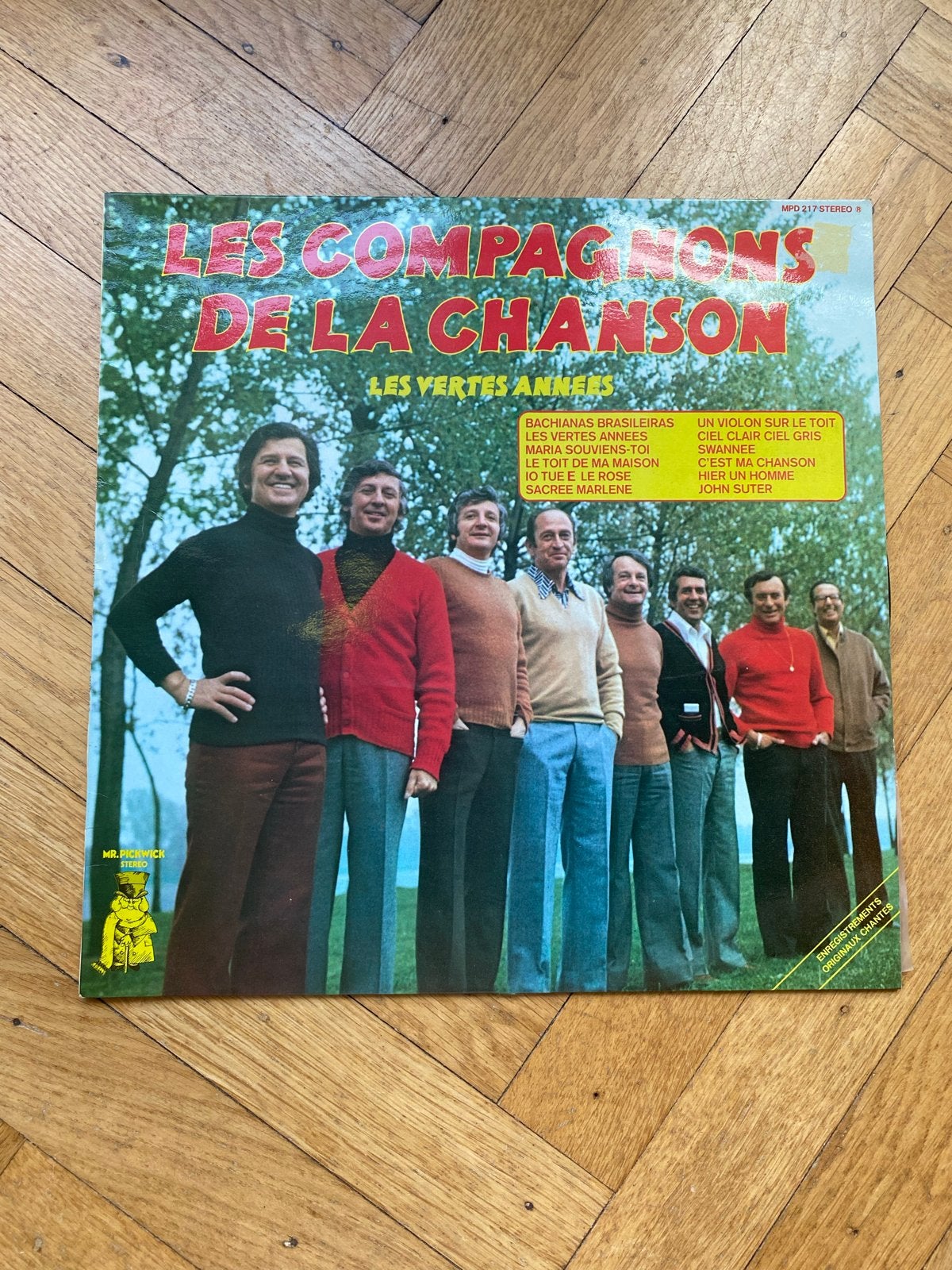 Les Compagnons de la Chanson - Les Vertes Années LP, Cd's en Dvd's, LP, Gebruikt, Pop, Ophalen of Verzenden