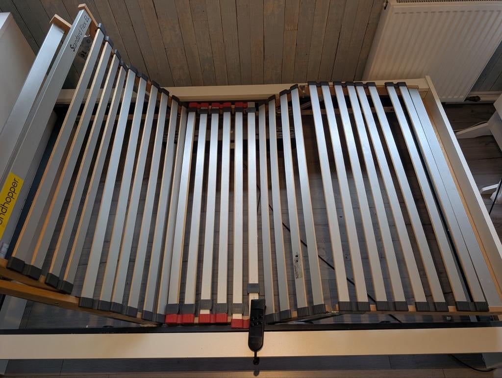 Trendhopper Elektrische Flex Lattenbodem 120x200, Huis en Inrichting, Slaapkamer | Bedden, Ophalen, Twijfelaar, 120 cm, 200 cm