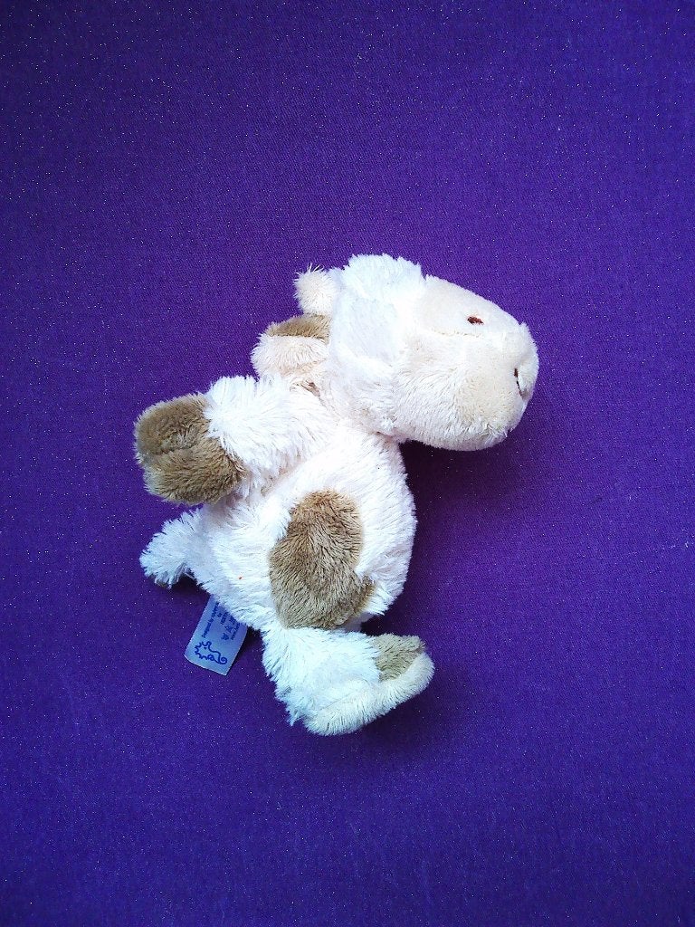 HAPPY HORSE HERTOG Knuffel KOE. WIT - BEIGE **Nieuw**, Happy Horse, Nieuw, Ophalen of Verzenden, Met label