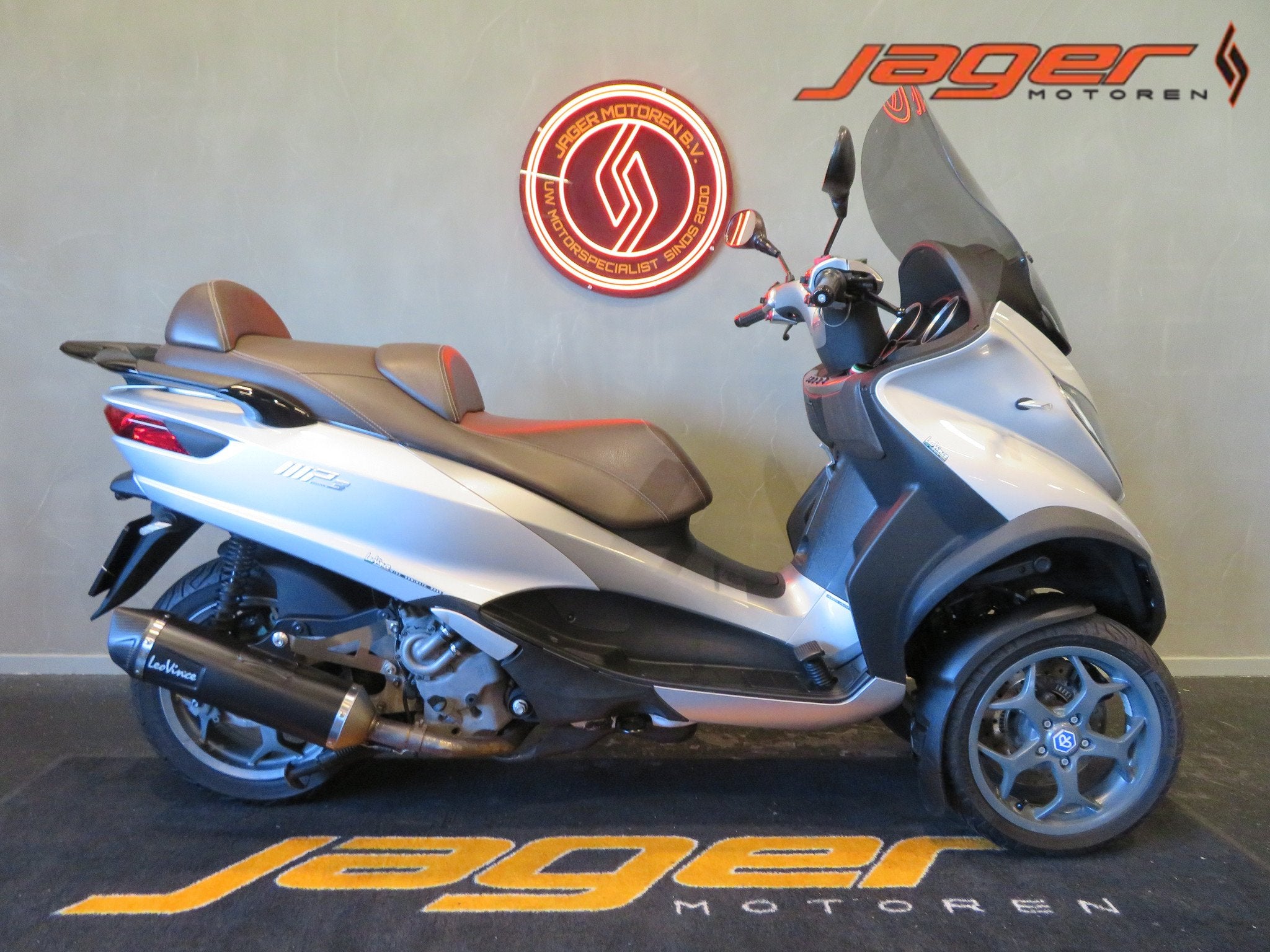 Piaggio MP3 500 LT LEO-VINCE! (bj 2015), Motoren, Scooter, 493 cc, 12 t/m 35 kW, Gebruikt