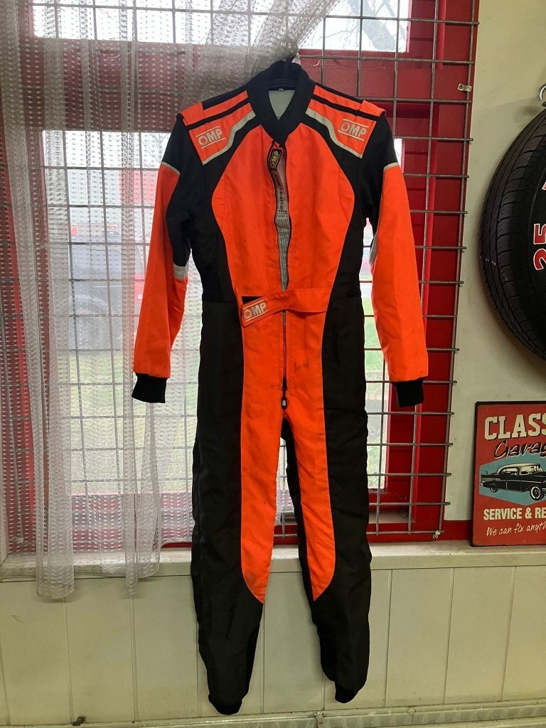 OMP race overall level 2 maat 160, Ophalen of Verzenden, Gebruikt