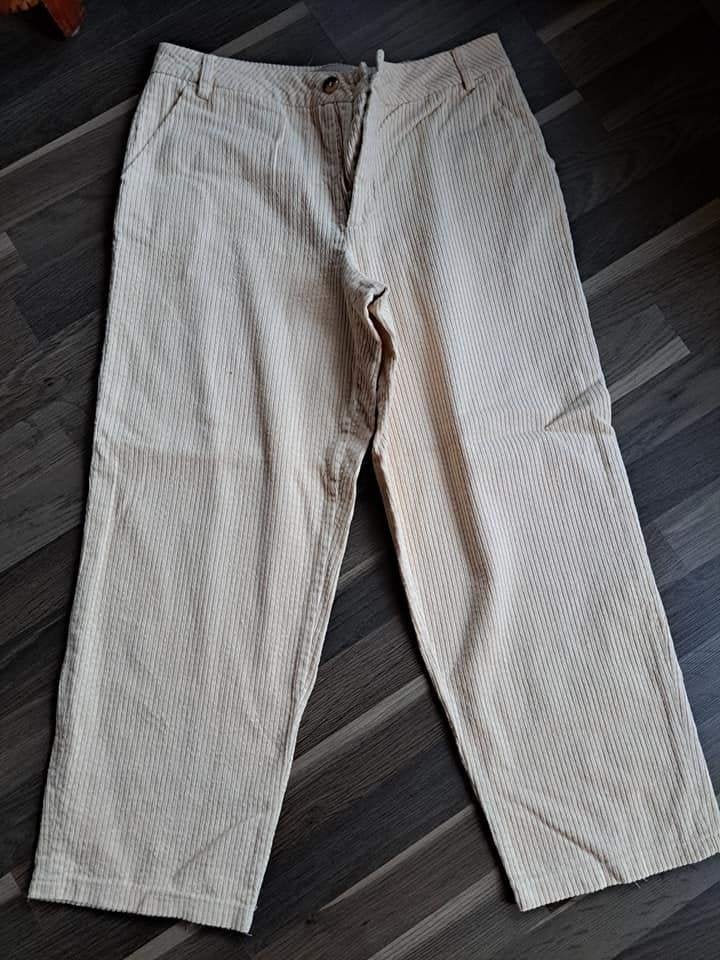 ICHI ribfluweel, broek maat 38, Maat 38/40 (M), ICHI, Beige, Ophalen of Verzenden