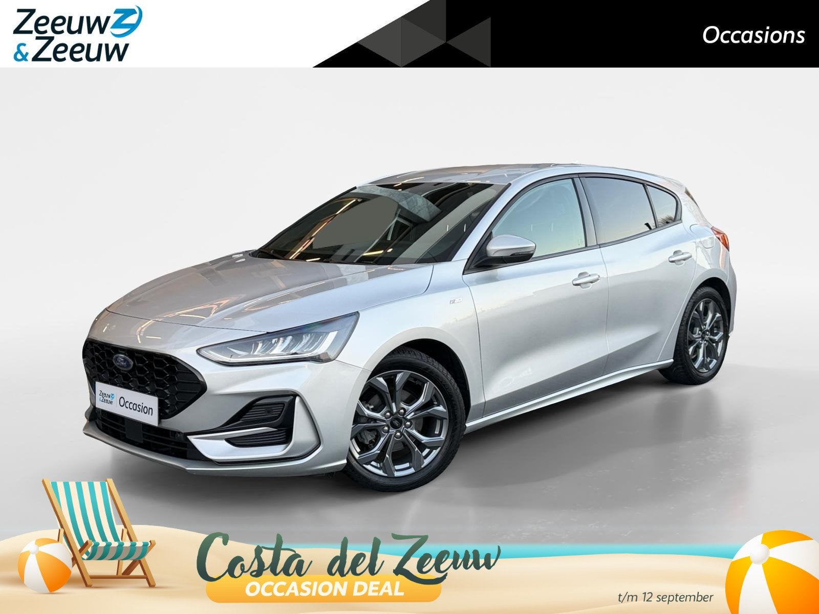 Ford Focus 1.0 EcoBoost Hybrid ST Line | WinterPack | Sync4, 12 maanden, Gebruikt, Euro 6, 1299 kg