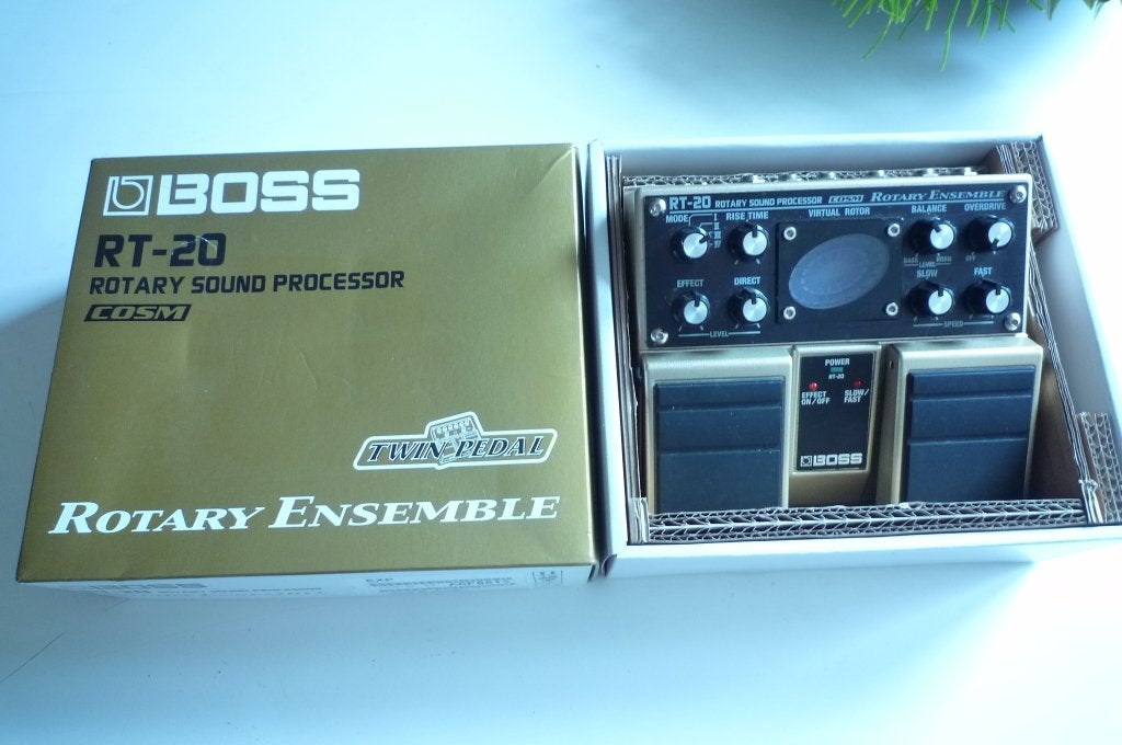 Boss RT-20 / RT20  ROTARY SPEAKER-LESLIE SIMULATOR, Ophalen of Verzenden, Gebruikt, Distortion, Overdrive of Fuzz