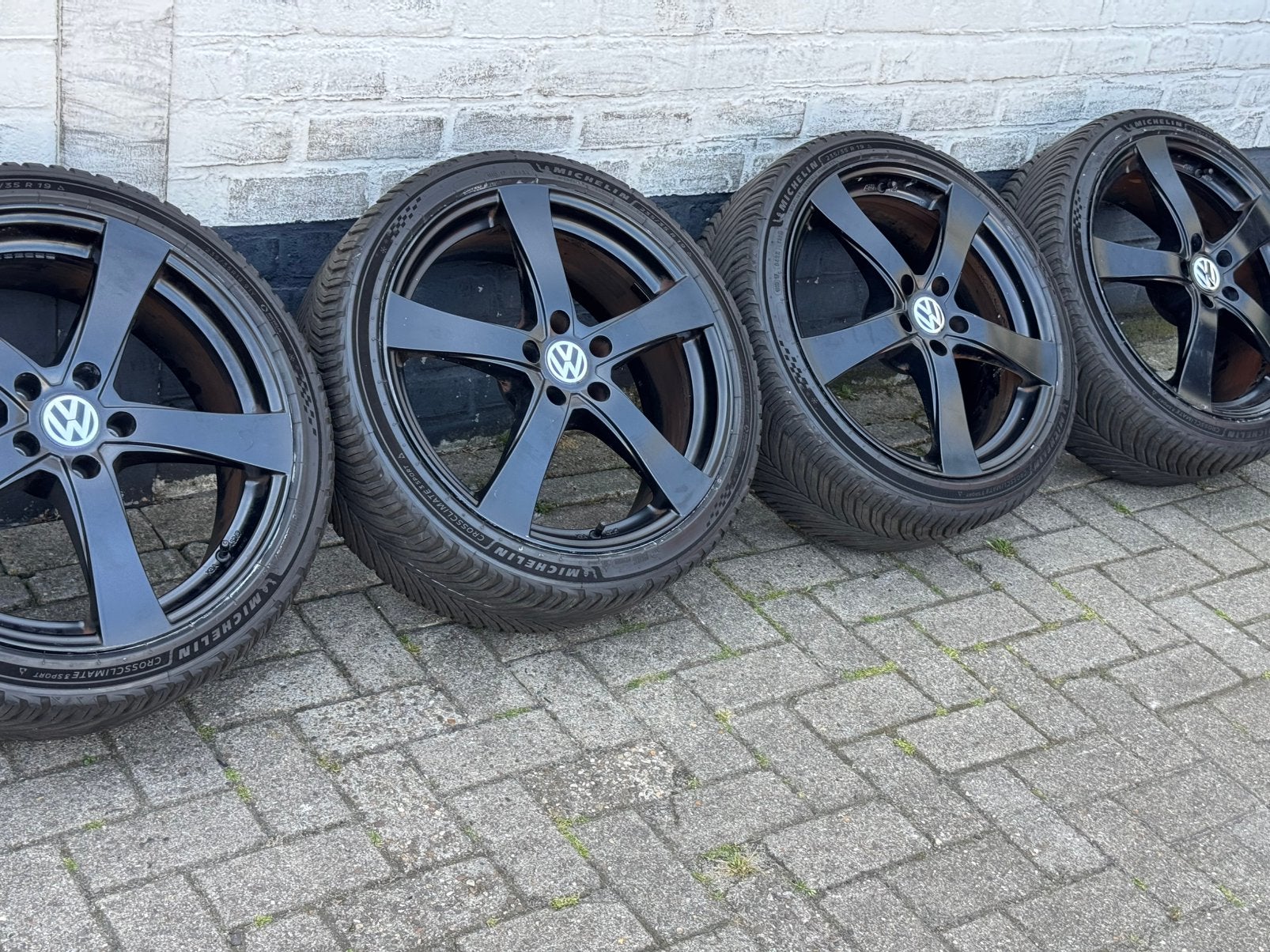 19 inch  golf  seat Leon velgen banden, Auto-onderdelen, Banden en Velgen, Gebruikt, Banden en Velgen, 235 mm, All Season