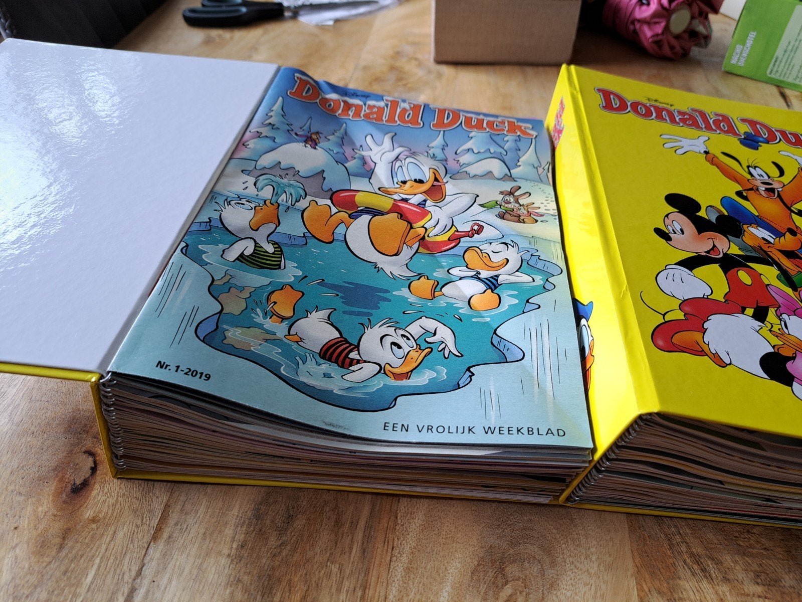 Donald Duck Jaargang 2019 Compleet in Bewaarmappen, Verzamelen, Ophalen of Verzenden, 1980 tot heden, Nederland, Tijdschrift