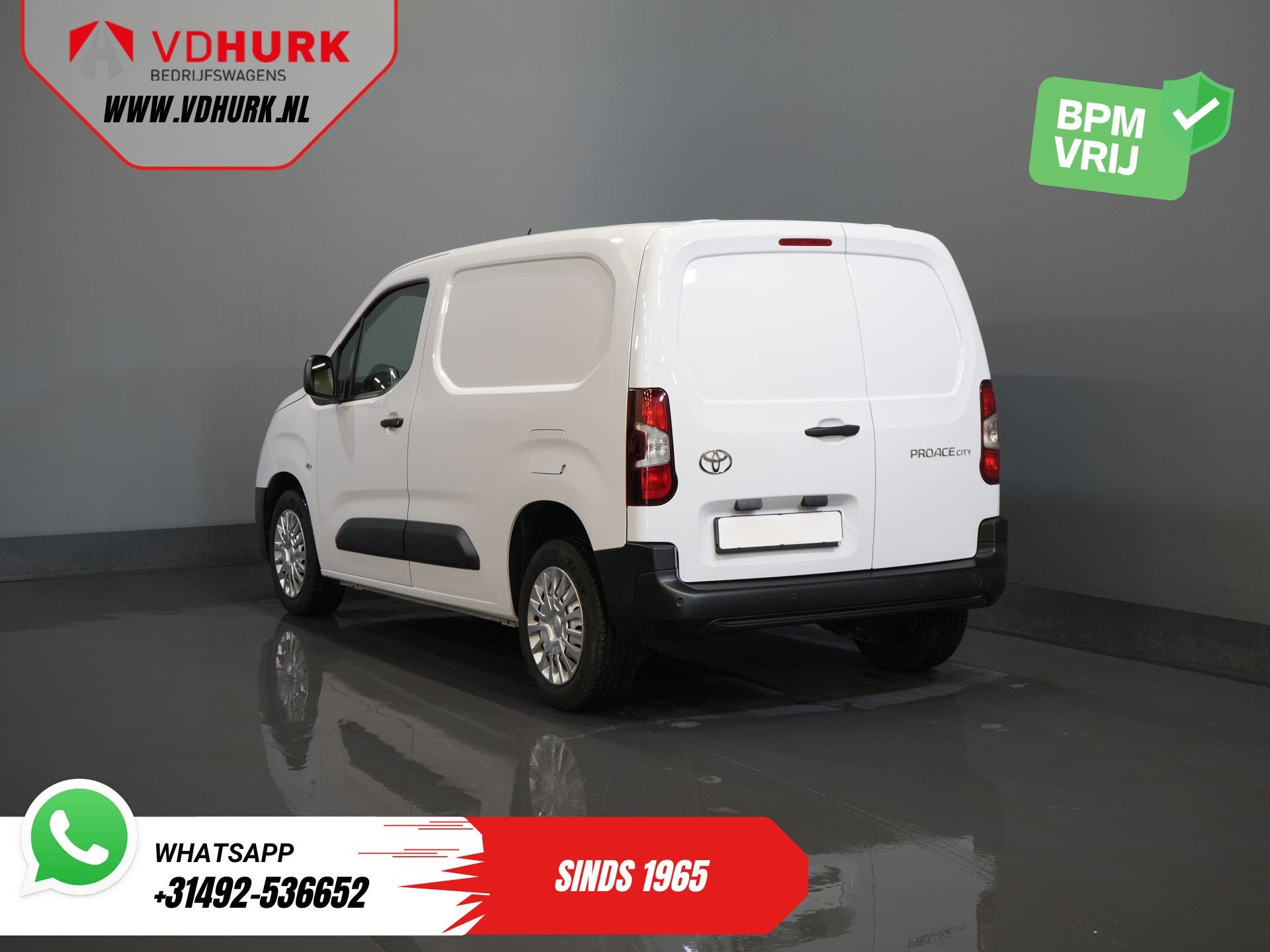 Toyota PROACE CITY 1.5 LED/ Virtual Cockpit/ DAB/ PDC/ Cruis, Voorwielaandrijving, Stof, Gebruikt, 4 cilinders