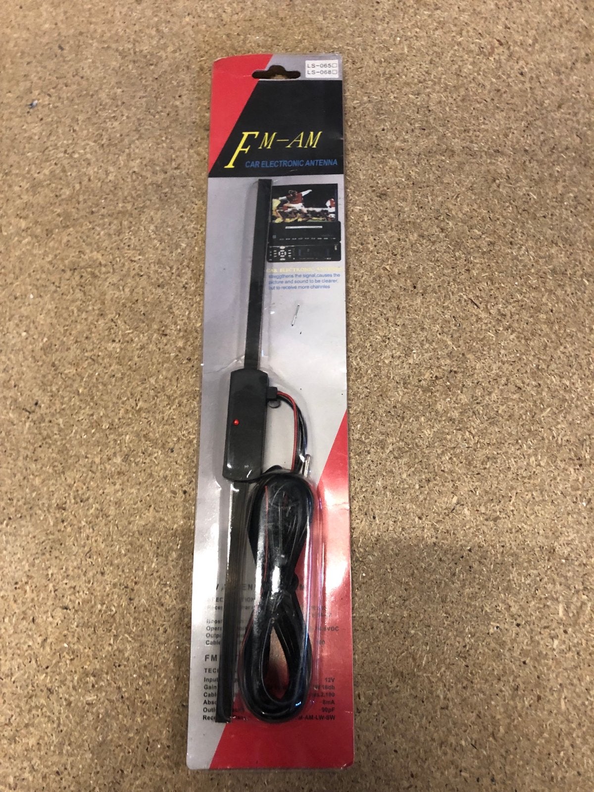 FM-AM Auto Elektronische Antenne Signaal Booster, Ophalen of Verzenden, Nieuw