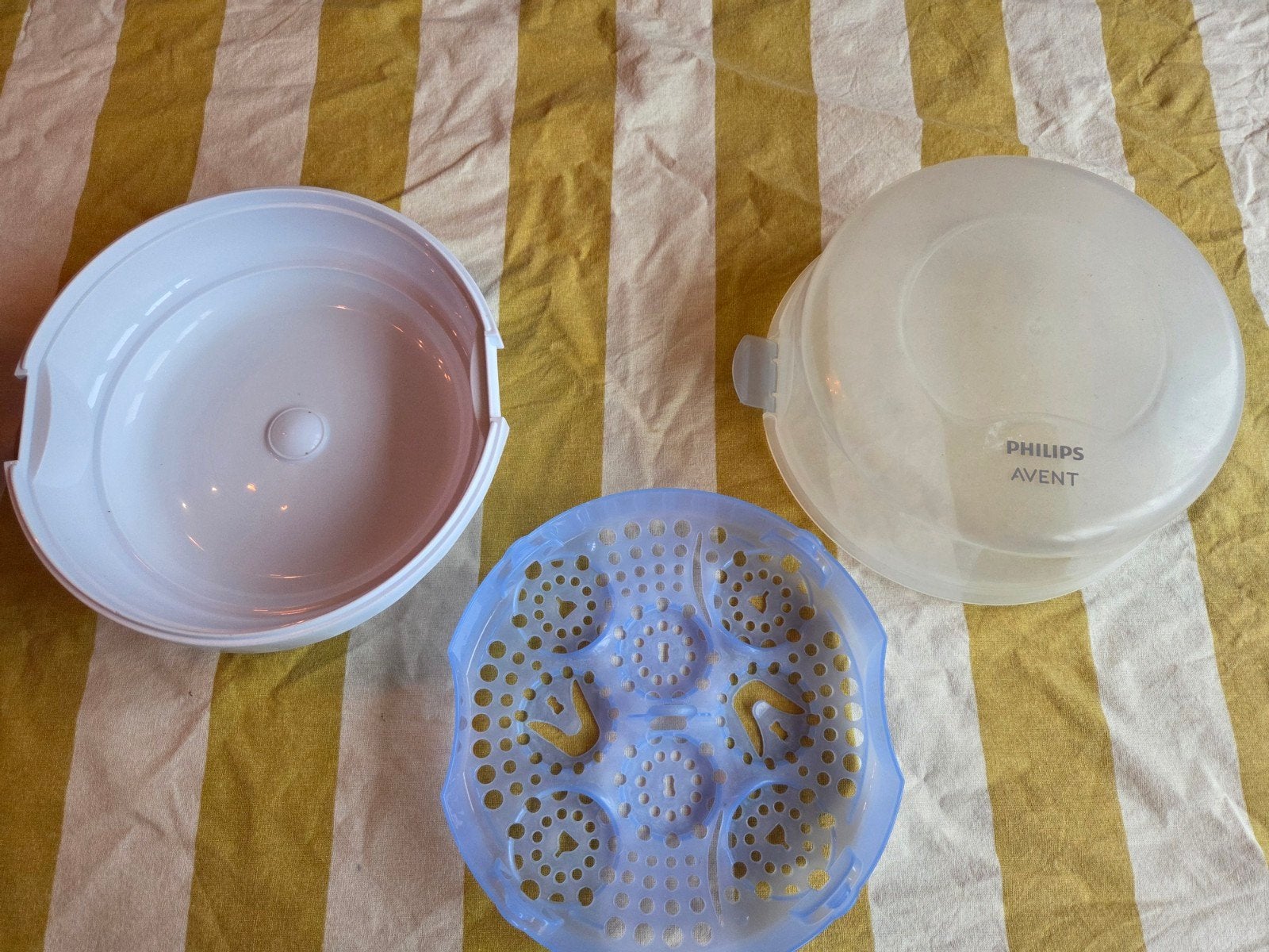 Philips Avent magnetron sterilisator, Ophalen, Gebruikt
