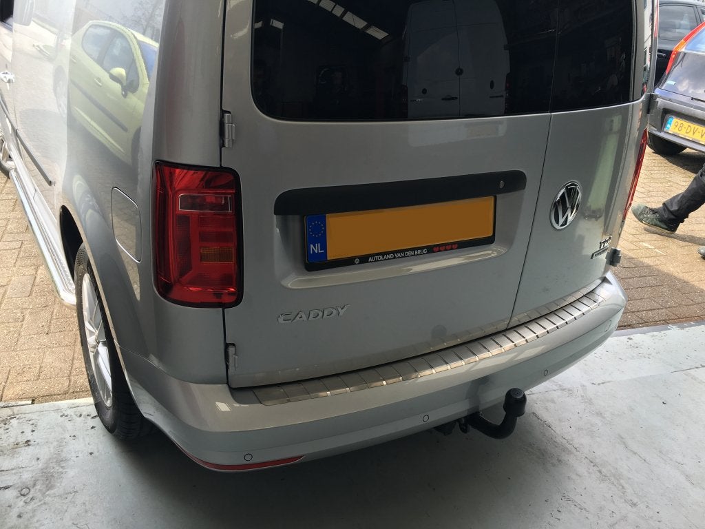 VW Caddy MK IV achterbumper-plaat, Niet ingevuld, Niet ingevuld, Niet ingevuld