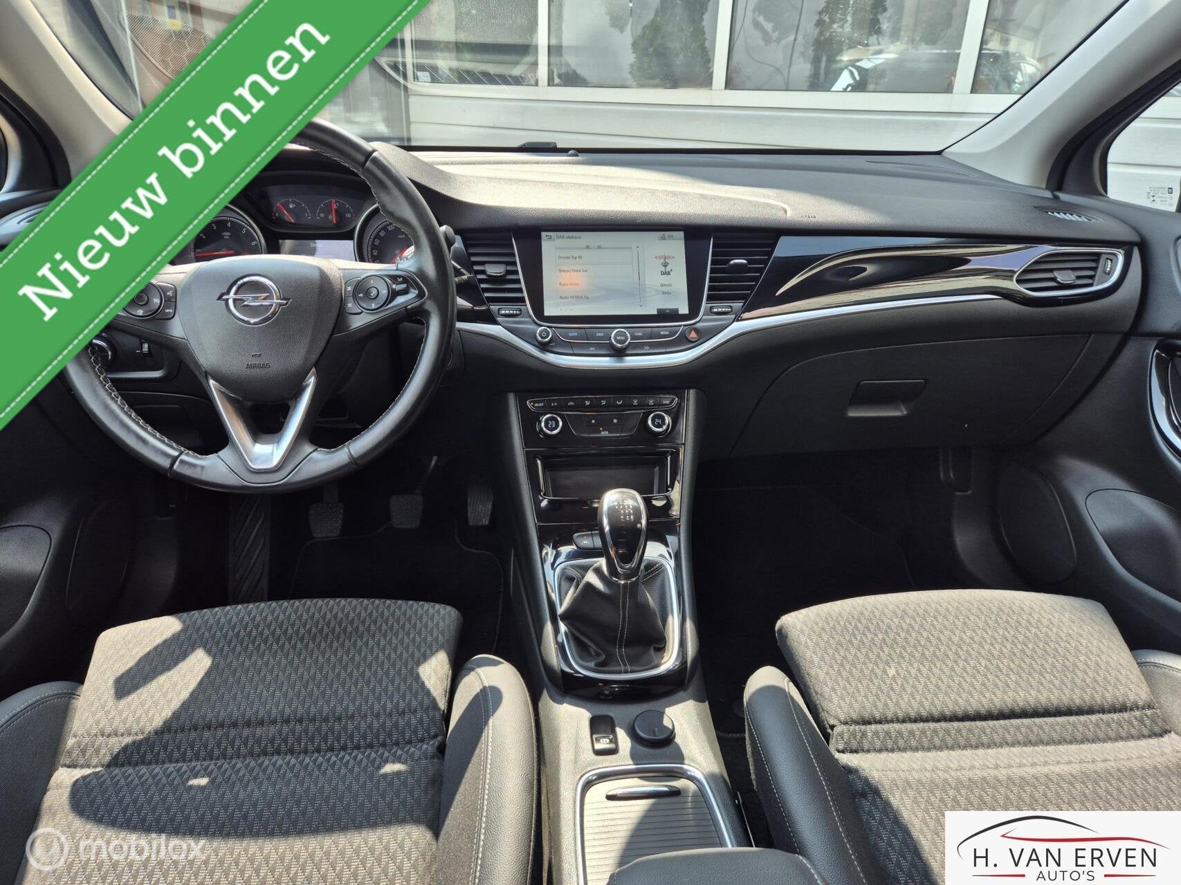 Opel Astra 1.4 Turbo Innovation 580OOKM NAP! NAVI LED PDC, 150 pk, 620 kg, Zwart, Origineel Nederlands