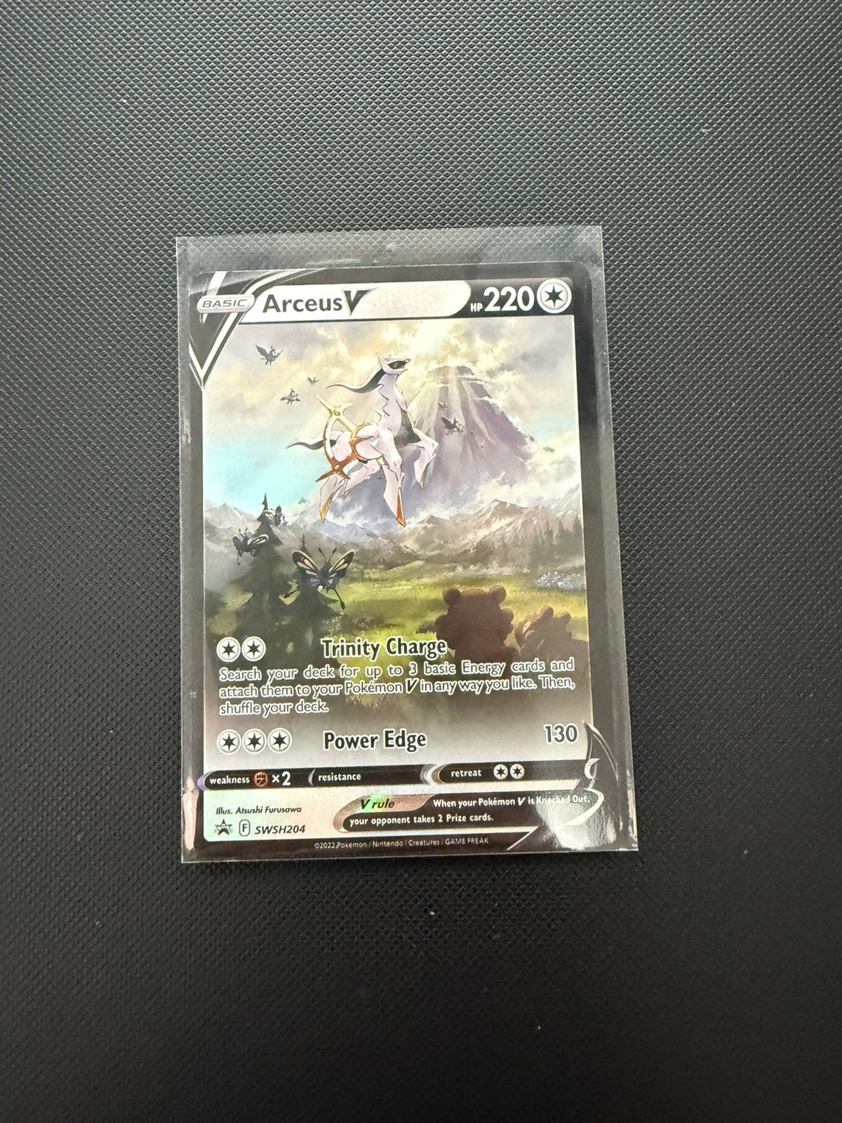 Arceus V SWSH204 promo, Ophalen of Verzenden, Zo goed als nieuw