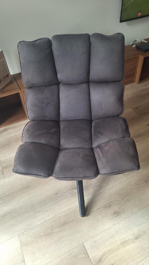 Comfortabele draaibare fauteuil Daan, Eleonora, Huis en Inrichting, Modern, Comfort, Ophalen of Verzenden, Zo goed als nieuw, Stof