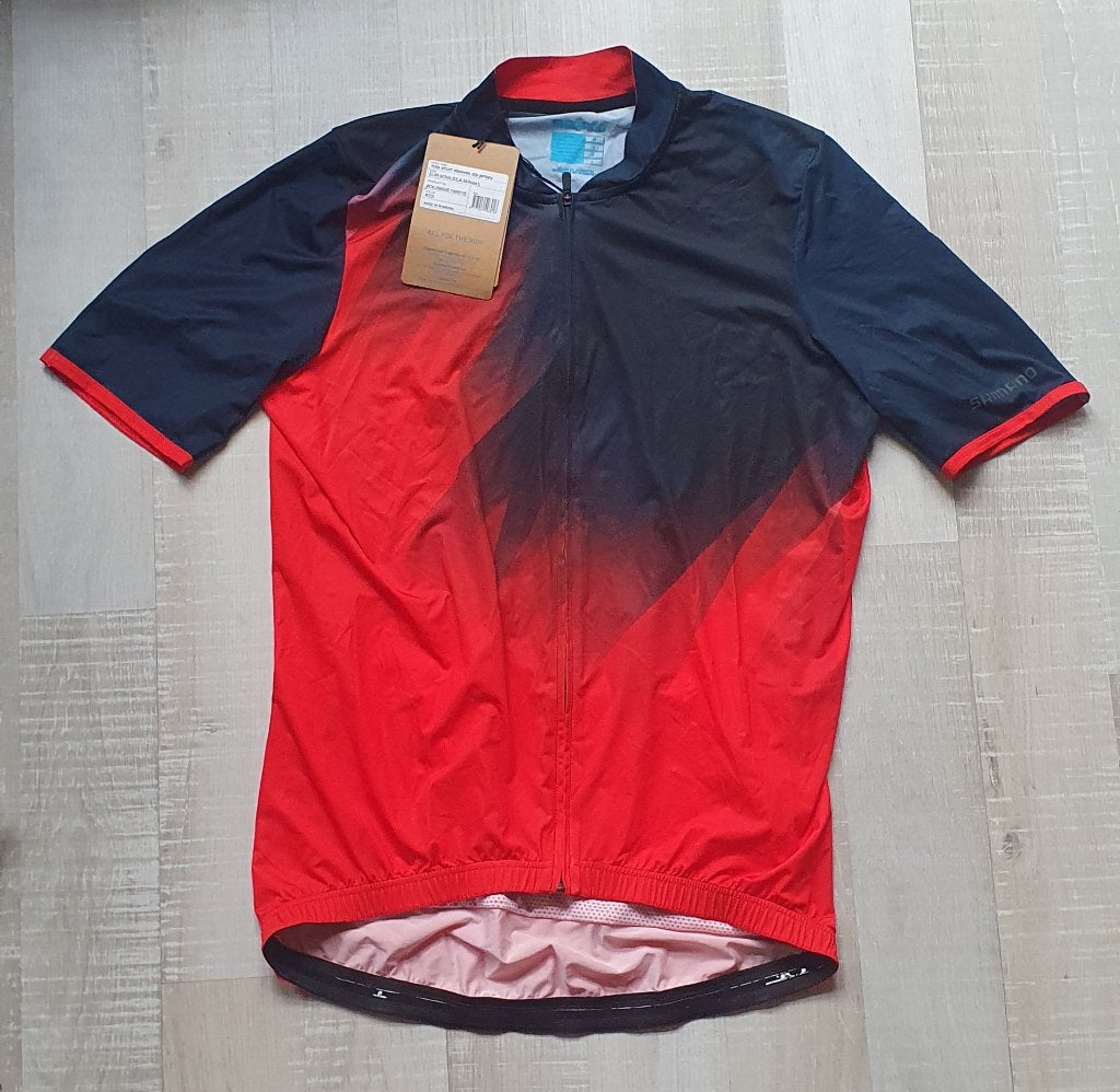 Nieuwe Shimano fiets jersey shirt heren maat M, Ophalen of Verzenden, Nieuw, Kleding